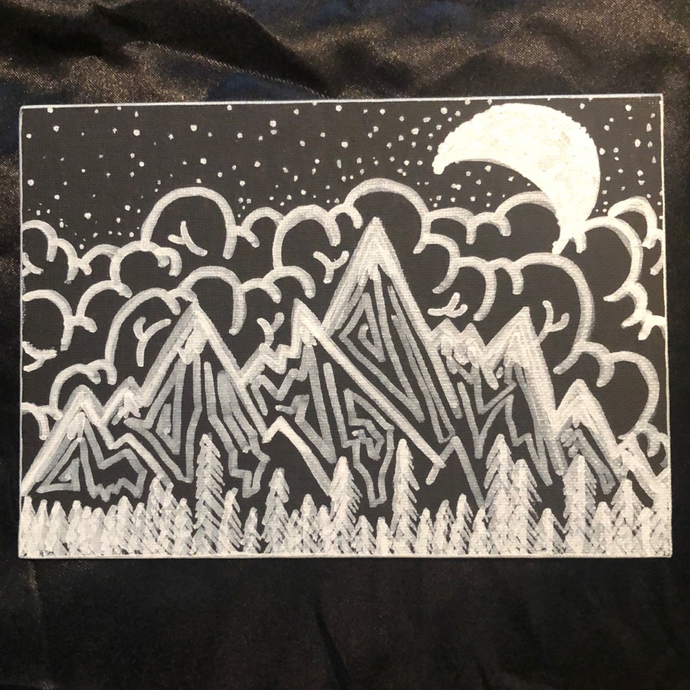 ToadLeNior original Art Canvas